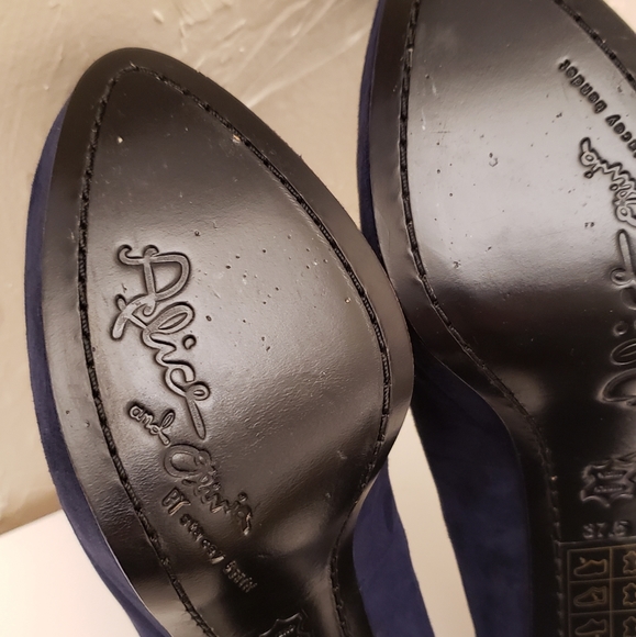 alice+olivia Suede Platform Pumps - Picture 7 of 8